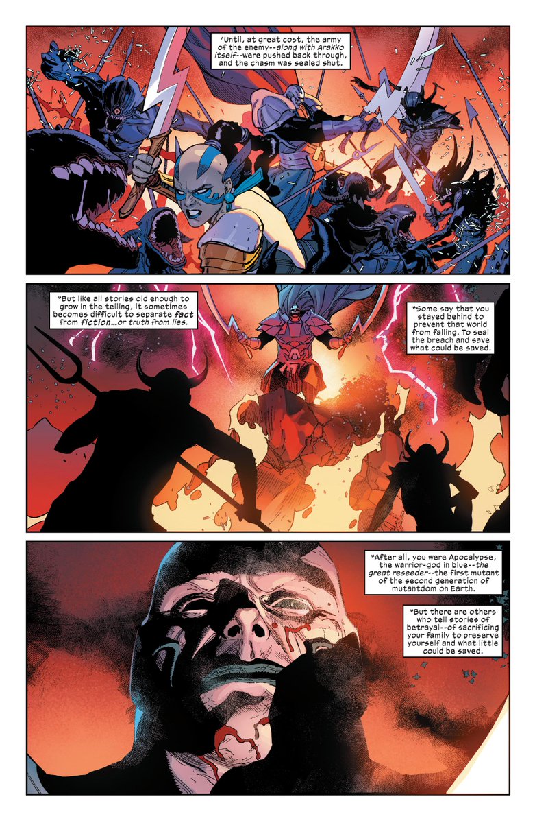 The thing is, the "Krakoa way" is not entirely new is it? After all, the living island and Apocalypse go way back, only back then it was Okkara.
