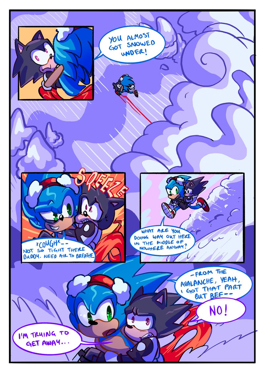 Sonic Bonds Page 9! Run fast!! 