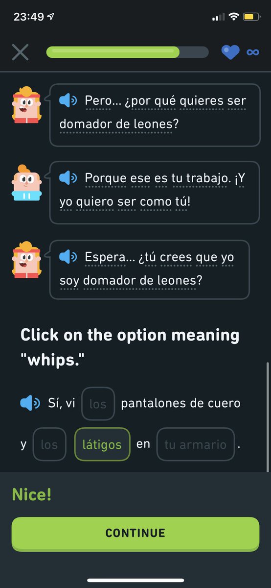 Remert on Twitter "RT EvanEdinger Um. Duolingo just had a story
