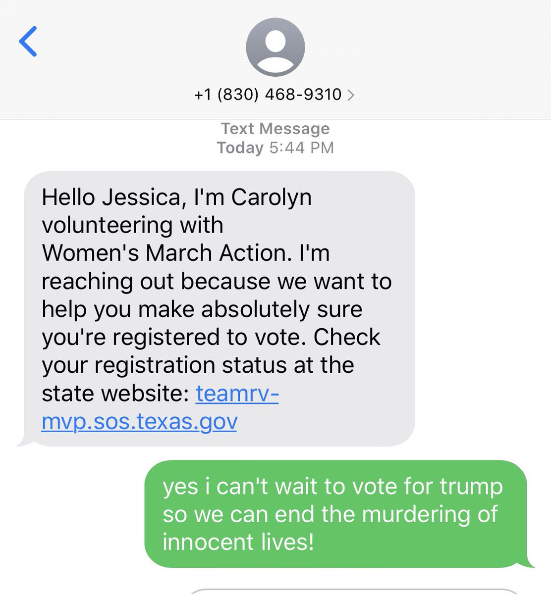 carolyn stopped responding. weird. https://t.co/3U86B0ZlsC
