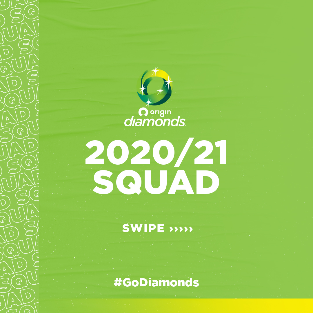 AussieDiamonds's tweet photo. Introducing the 2020/21 Australian Origin Diamonds squad 🎉
​
​#GoDiamonds https://t.co/oijgmVr1Fc