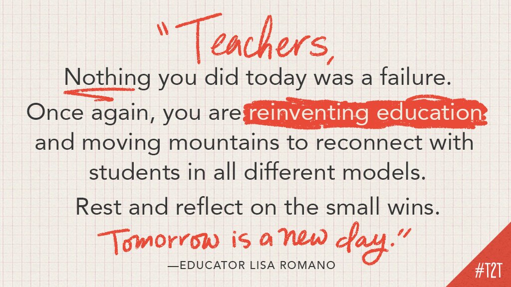 Teacher2Teacher tweet media