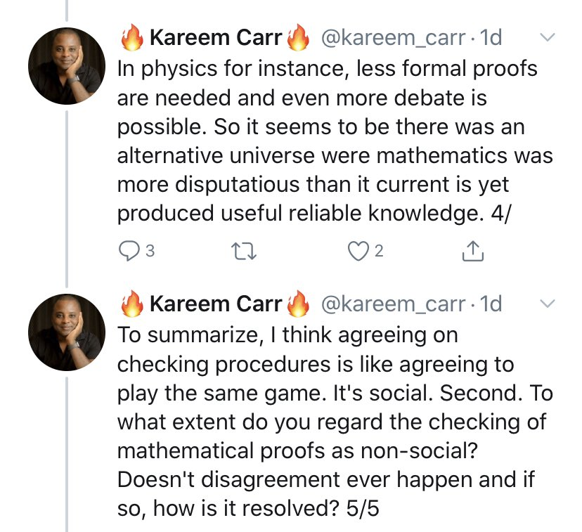 Watch how he gets into it with a leading mathematician, who he originally seduced to his "playful" manipulations and got to play along with him about his 2+2=5 bullshit. Gowers' take was used widely to discredit my competing claim that 2+2=4.