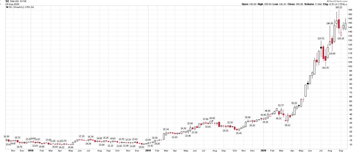 11)  $SE - ~9-bagger