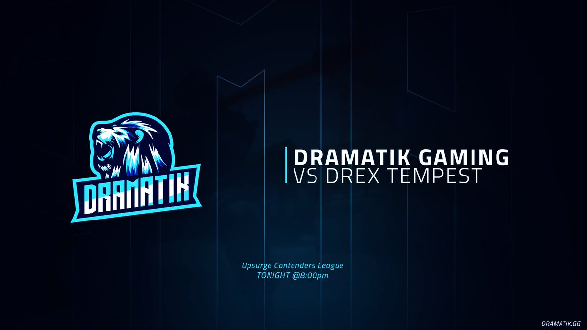 We'll be facing off against Drex Tempest today in the first match of UCL 💪

#DRMTKWIN
