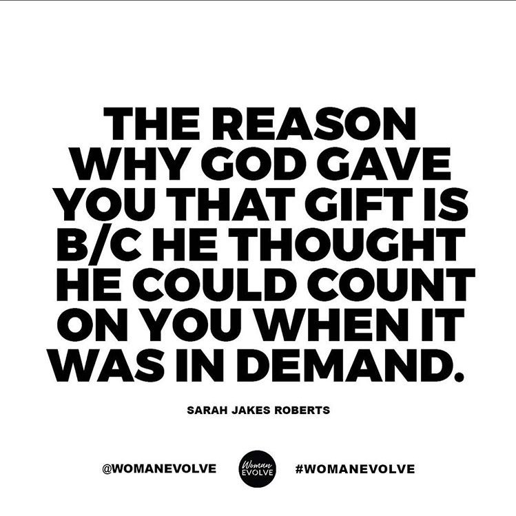 CarmelitaJeter's tweet photo. Whatever Gift you have don’t bottle it up and let it wither away .... Release it.... We Need You 👑👑👑👑👑👑👑👑👑👑👑👑 https://t.co/j3sLdITUyB