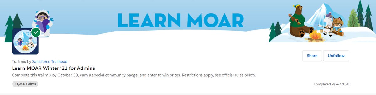 Completed the Trailmix Learn MOAR Winter '21 for Admins
#LearnMOAR #winter21 #Salesforce #Trailhead #TrailheadQuests #salesforcelive #trailblazercommunity #awesomeadmin #SFDC
Lightning Performance Analysis