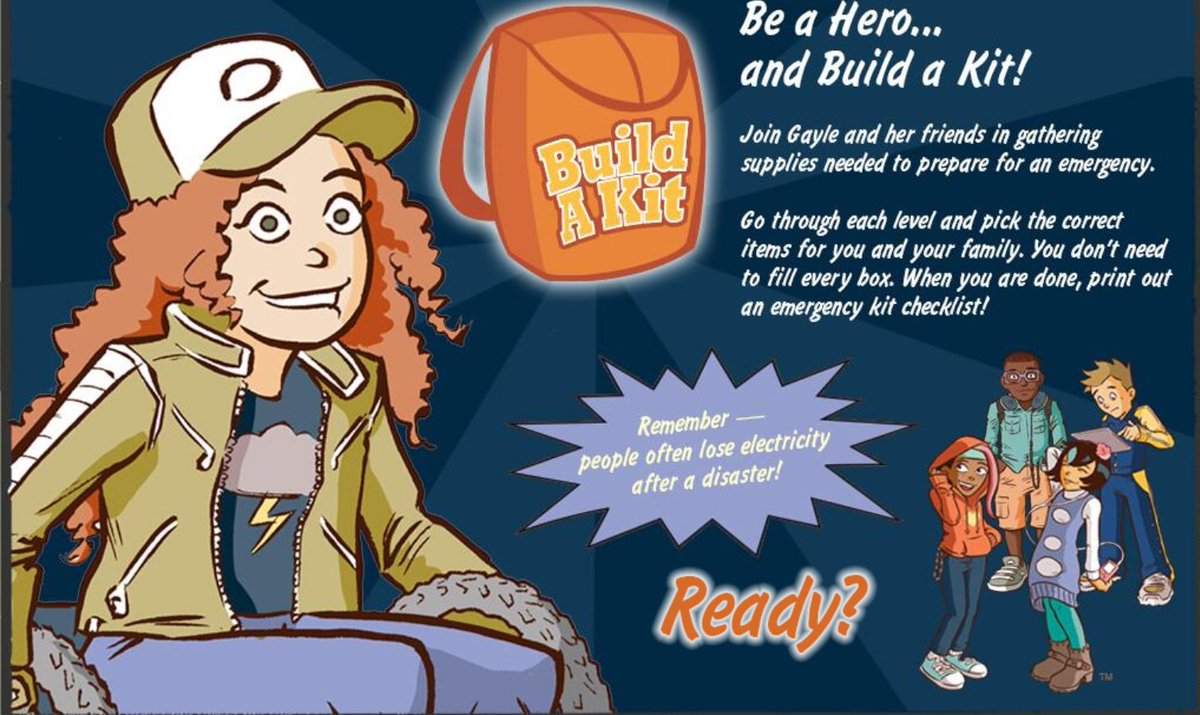 MetroATLnanbpwc's tweet photo. Day 8-Have you ever played "Build-A-Kit?" Get the kids involved with Emergency Disaster Preparedness today and have a little fun, family game time this coming weekend!
Join us each evening at 7pm for #GetReadyStayReady #nanbpwc #nanbpwcinc #Since1935 #MovingForwardWithAPurpose https://t.co/gU562Ix6rM