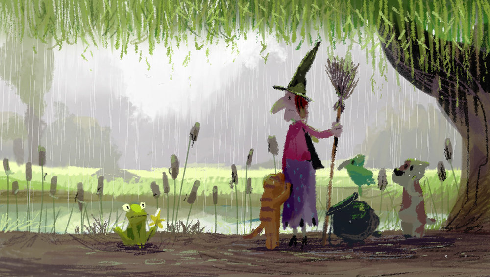 Animation Obsessive on Twitter: "Color keys by Aurélien Predal for Room on  the Broom (2012), dir. Max Lang and Jan Lachauer, Studio Soi A bewitching  Oscar nominee by one of Germany's most