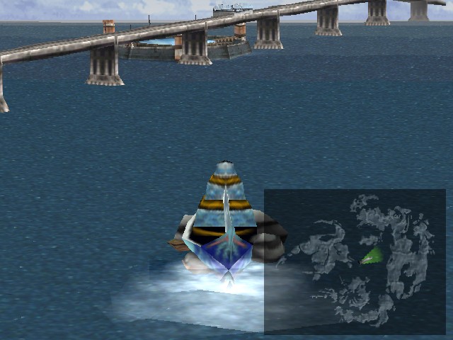 The huge intercontinental rail bridge, which passes through F.H., is the second unique feature. It plays a notable story role and it being abandoned contributes to the character and narrative of the world.