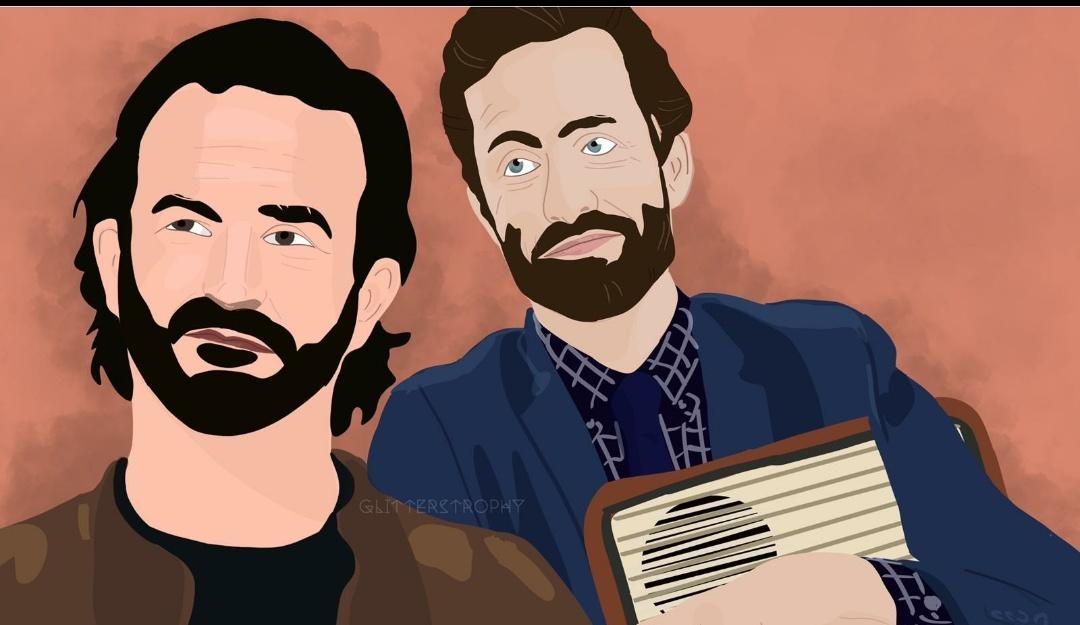 Andmyguestis's tweet photo. The Podcast Baby (let's call her Robin Richarda Spenedict) is 6 months old now. Time flies by so fast. I mean she is a half year. In that pic, Robin was just a few days old and talked like a old douche men.
Art by @glitterstrophy .
#KingsofConPodcast https://t.co/07ingLXsPo