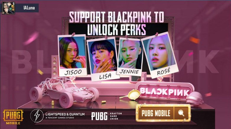 Itzelmolu's tweet photo. BLACKPINK X PUBG MOBILE https://t.co/EHWAmLmH1Y https://t.co/vTSZlRYp7G