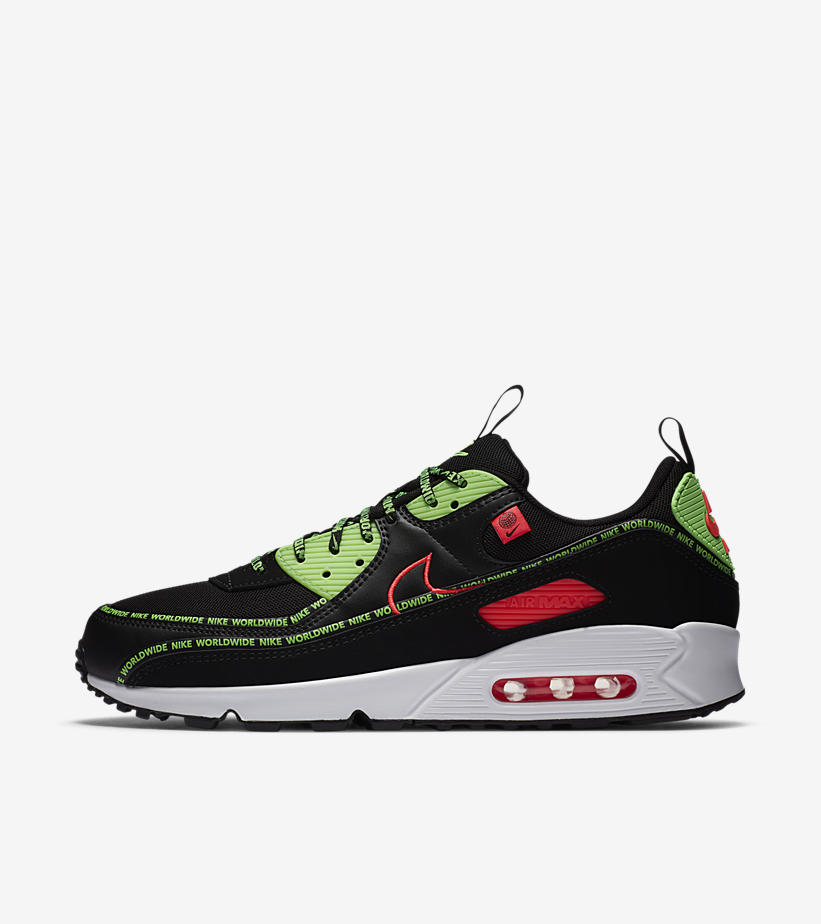 Nike Air Max 90 Worldwide ‘Black/Flash Crimson’