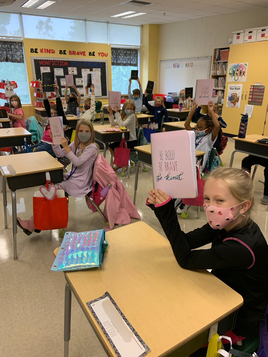 ITRTtinytech's tweet image. Third grade students enjoyed their first kindness lesson today! They listened to the story Peanut Butter and Cupcake, reflected on kindness words, and created new pages in their Kindness Journals to document their kindness journey this year. @HanoverSchools #HEFkind