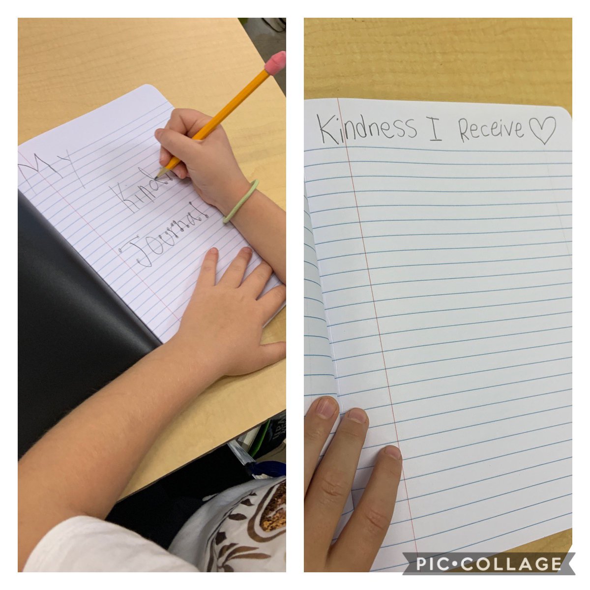 ITRTtinytech's tweet image. Third grade students enjoyed their first kindness lesson today! They listened to the story Peanut Butter and Cupcake, reflected on kindness words, and created new pages in their Kindness Journals to document their kindness journey this year. @HanoverSchools #HEFkind