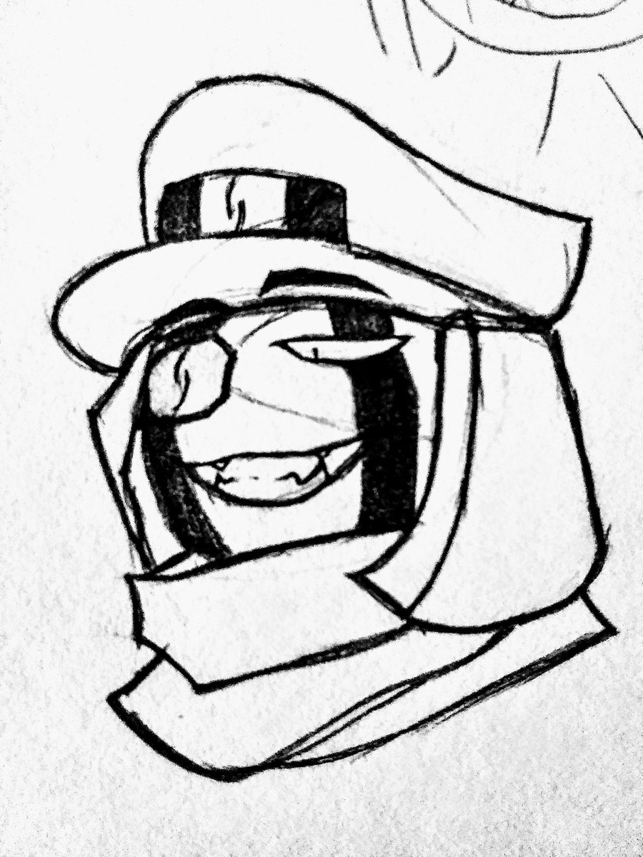 V Rahn S T J N K H I Was Looking Threw My Other Sketch Books And I Don T Remember Drawing This Why Did I Draw Him Smiling Like That O O Oc Wtf Why T Co Lkveox7se7