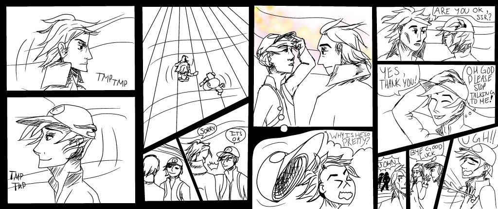 thesmal09797217's tweet image. John, Jule, Lily, and Ace are at a bar. Ace sees John, and his heart stops.