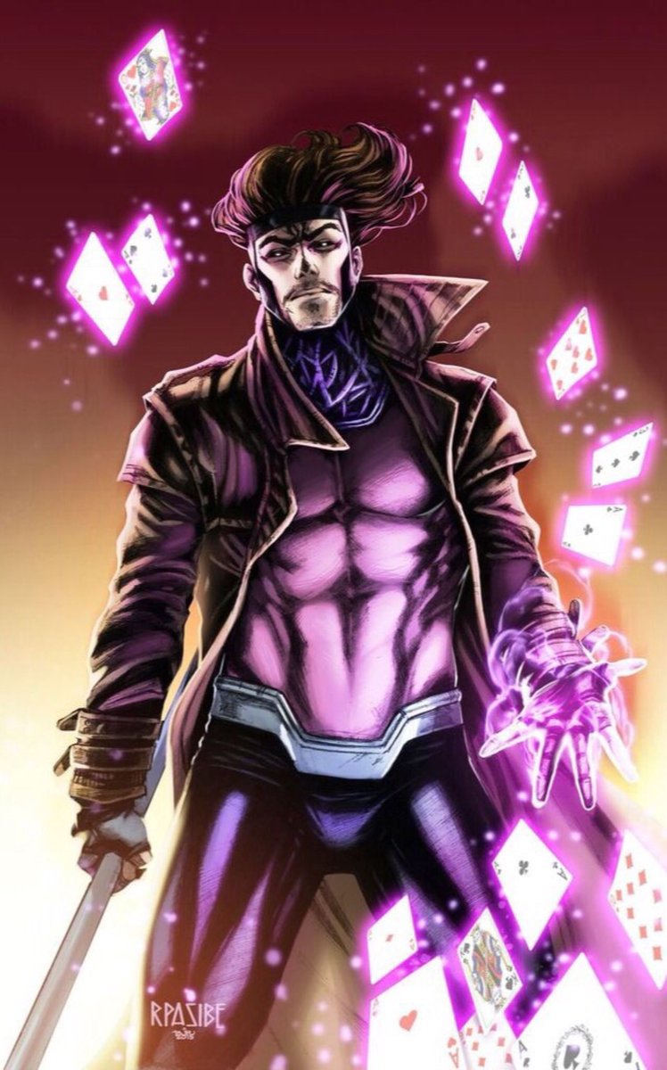 Charlie Hunnam as Gambit. 