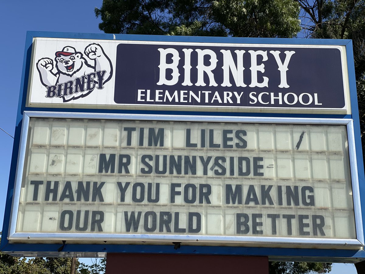 Today, we honor the life and work of Principal Liles. Thank you for making a positive difference in the lives of our FUSD family. #TeamLiles #WildcatStrong 💙💛
