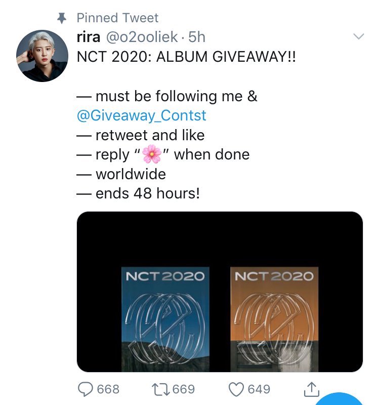 the amount of giveaways