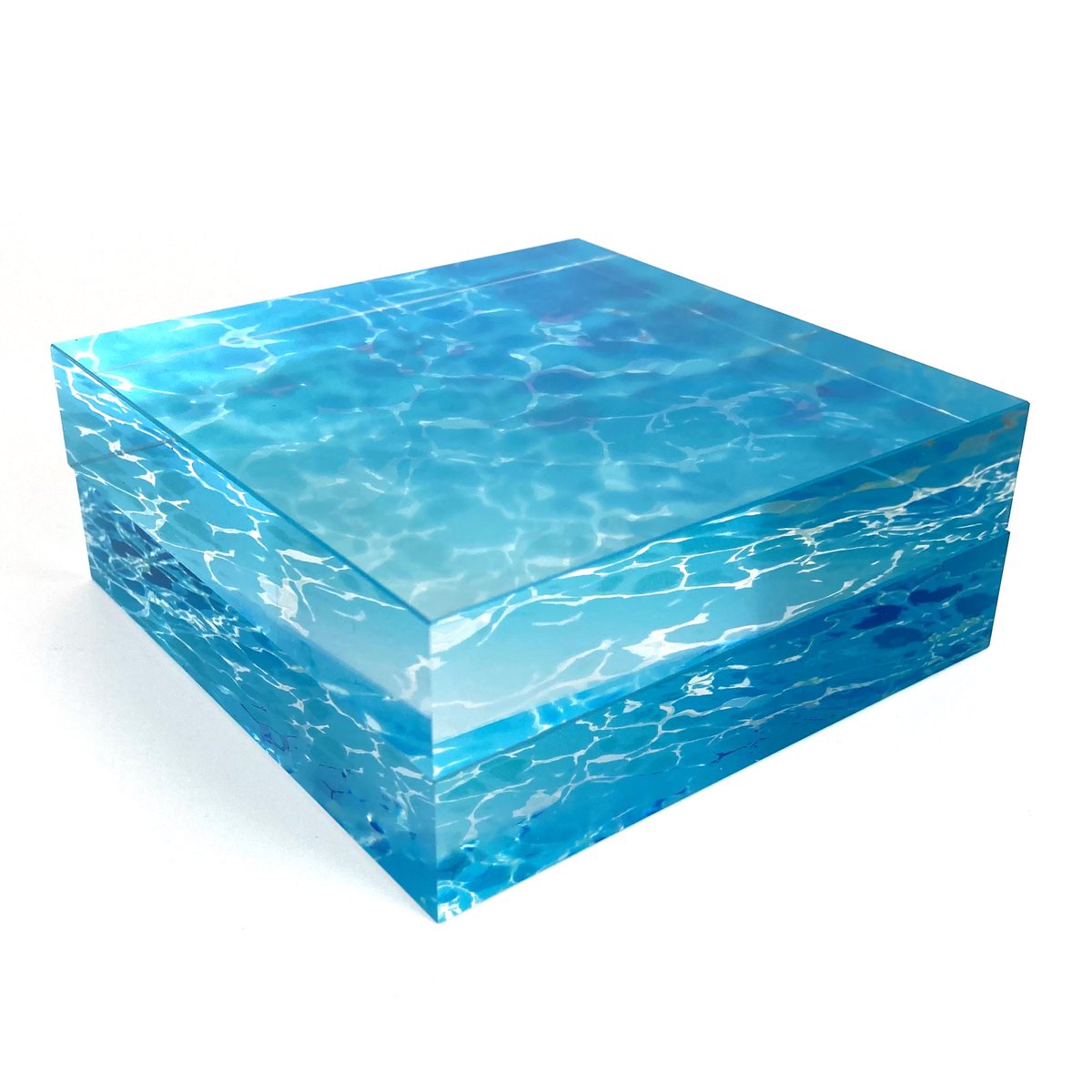 no humans white background simple background still life water blue theme cube  illustration images