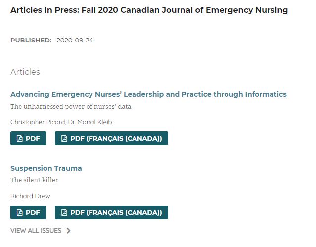 Canadian Journal of Emergency Nursing (@journalnursing) on Twitter photo <a href="/JournalNursing/">Canadian Journal of Emergency Nursing</a> editors working hard to make CJEN.ca bilingual. CJEN est disponible en français et en anglais, mais nous avons besoin d'aide! Examinateurs et éditeurs bilingues nécessaires. Veuillez DM pour postuler pour rejoindre notre équipe. <a href="/JournalNursing/">Canadian Journal of Emergency Nursing</a> editors working hard to make CJEN.ca bilingual. CJEN est disponible en français et en anglais, mais nous avons besoin d'aide! Examinateurs et éditeurs bilingues nécessaires. Veuillez DM pour postuler pour rejoindre notre équipe.