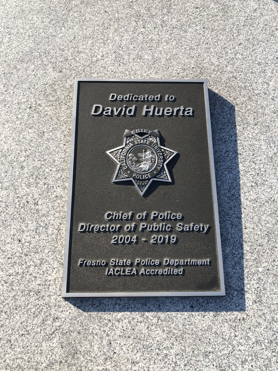 The last time Chief Huerta and I talked, he made me promise to complete my bachelor’s degree. I made that promise and finished my final requirement earlier today. Even in his absence he motivated me through it. 10-98, directive complete.