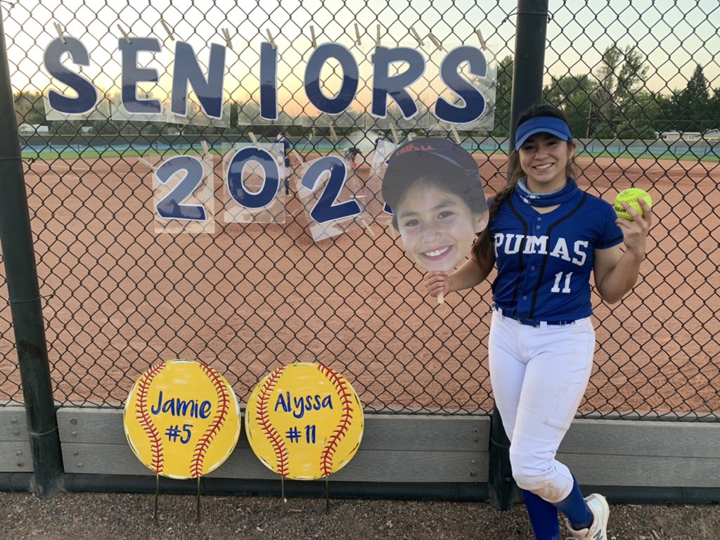 Senior Night with <a href="/P2P_Softball/">Peak to Peak Softball</a> We all played great. My bonus was a three-run homer. Love these girls!!💙🥎