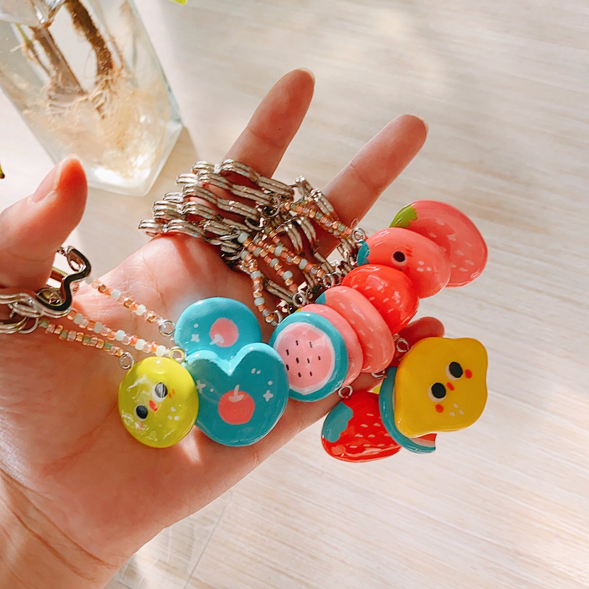 jisoupy's tweet image. lil fruity babies for my dear patrons 🍉🍋🍓