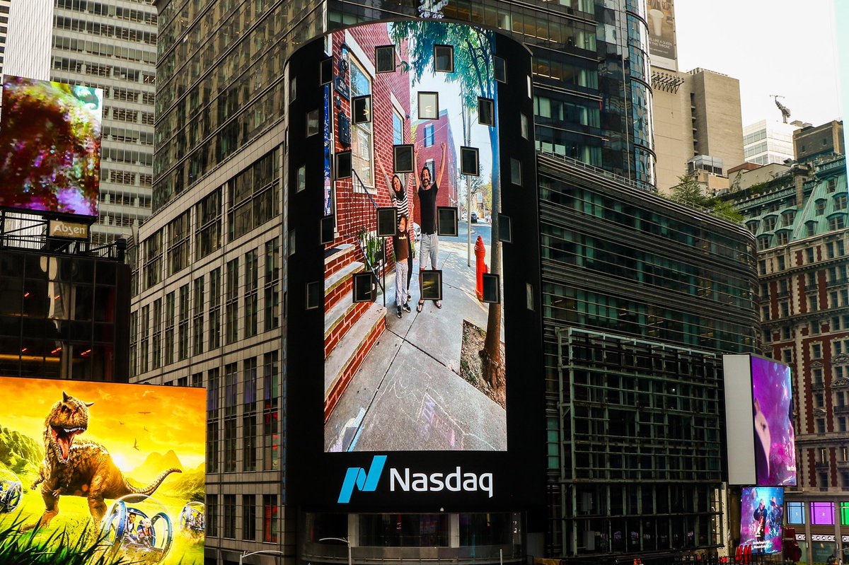 djzucker's tweet photo. Thrilled to have celebrated Bentley Systems IPO virtually in Times Square today. @Nasdaq #BSYIPO #NasdaqListed #AdvancingInfrastructure https://t.co/9irlxexTbx