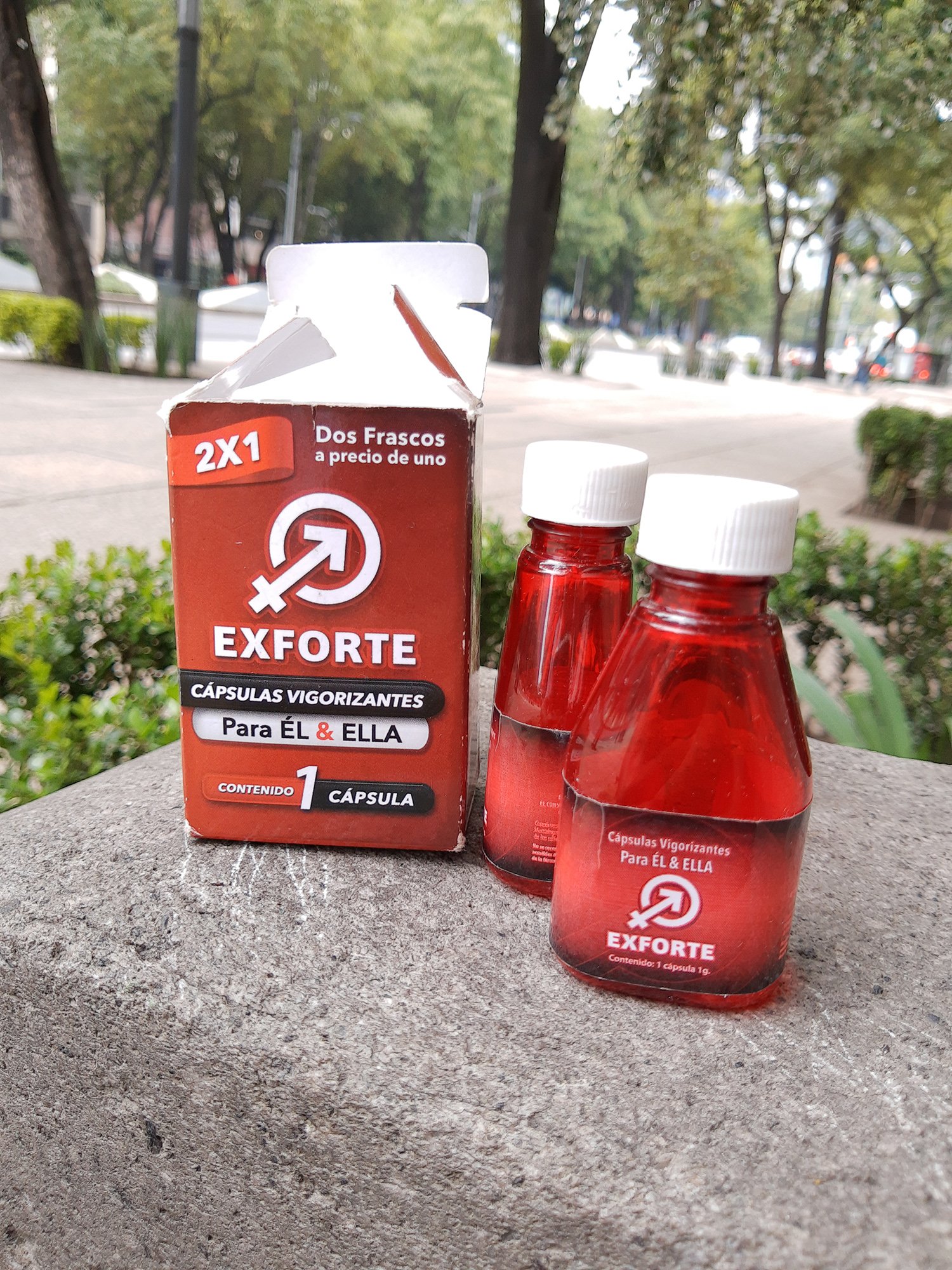 2 pic. Cualquier lugar es bueno si te da la gana😋 y mejor si lo combinas con las cápsulas 💊 #Exforte
Visita