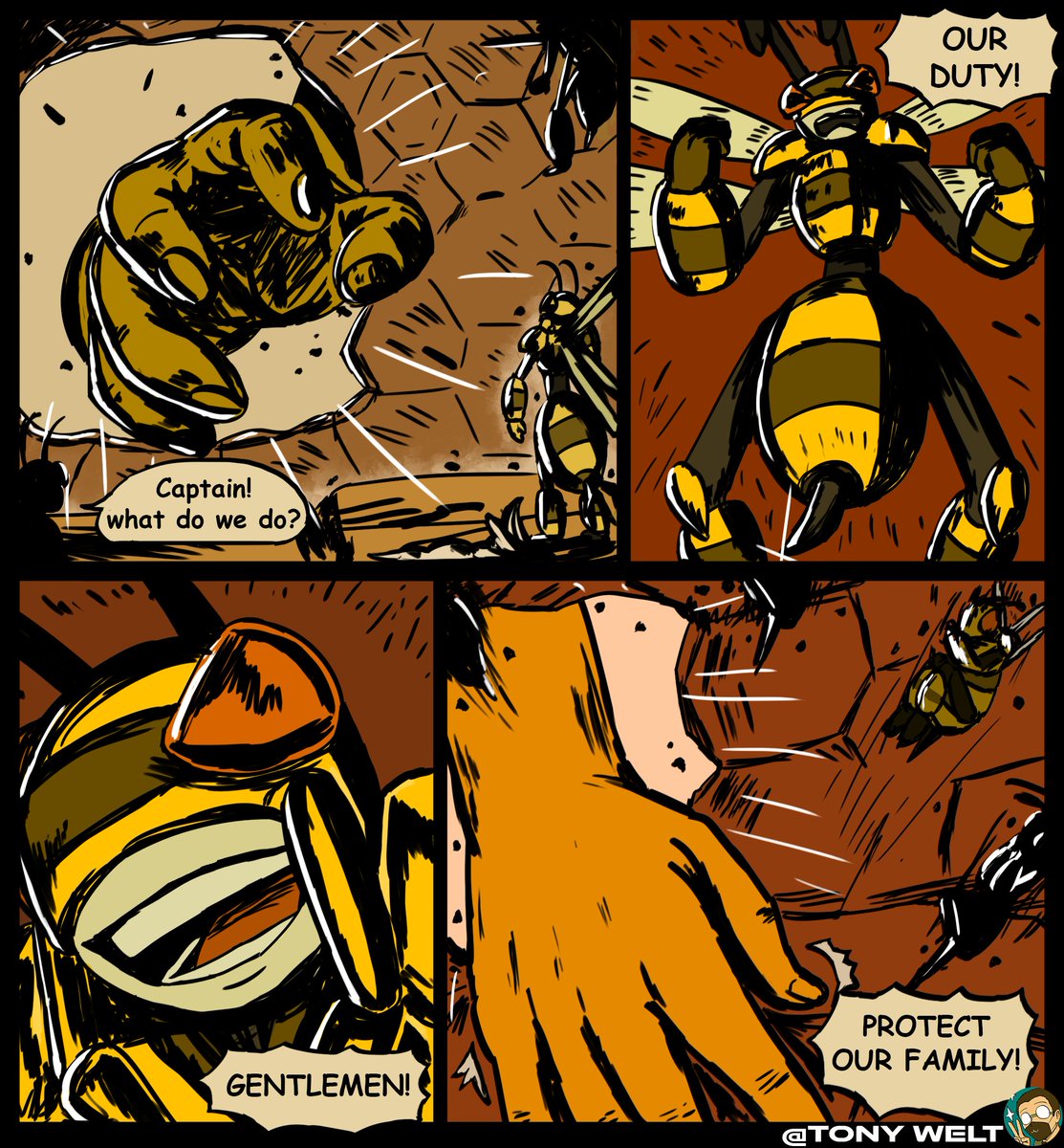 Duty of a Bee! ???
#comics #Bee  #honey #Bees 