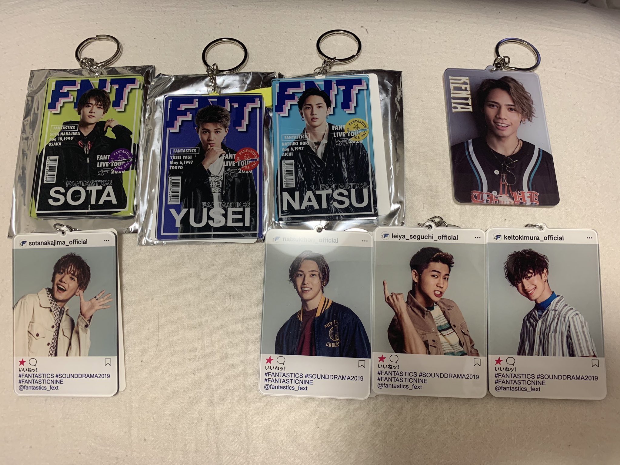 FANTASTICS】フォトキーホルダー フォトキー 堀夏喜 八木勇征