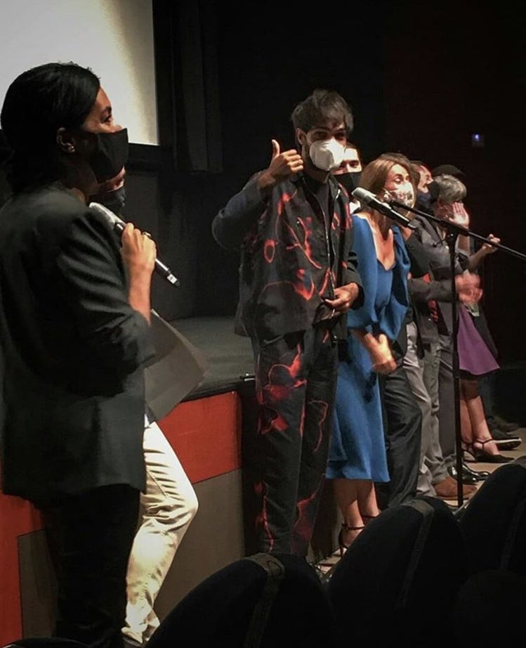 📸 | Itziar Ituño no festival de San Sebastián.