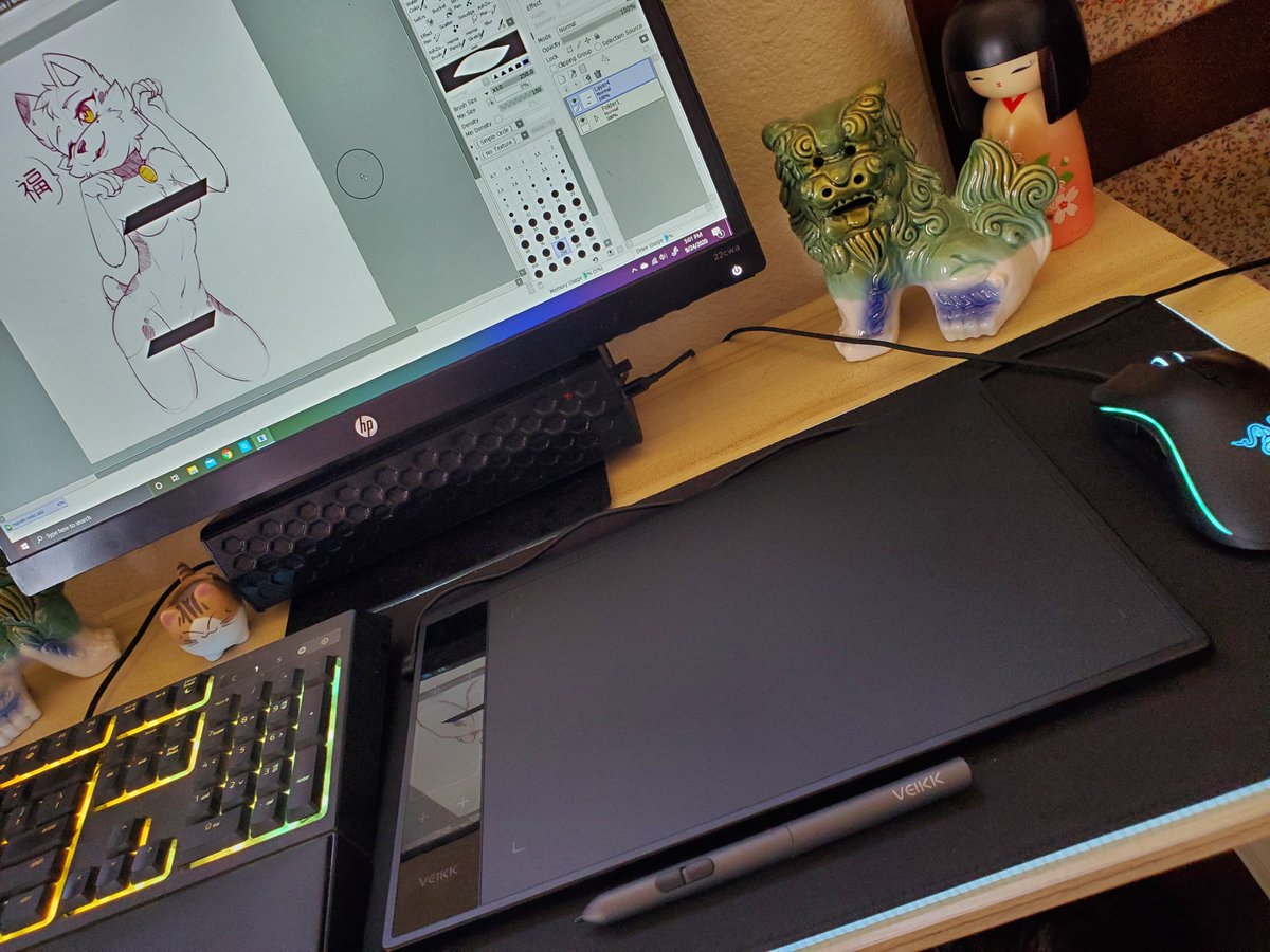 Samagram93's tweet image. Thank you all so much for 3000+ followers!! For that, I've decided to do a different kind of giveaway! I'm going to giving one lucky person a brand new Veikk A30 Pen Tablet!! All you have to do is:
⭐️Follow me!
⭐️Like and Retweet!
This will end Oct 2 @ 12pm MST!
Good Luck!! 😘