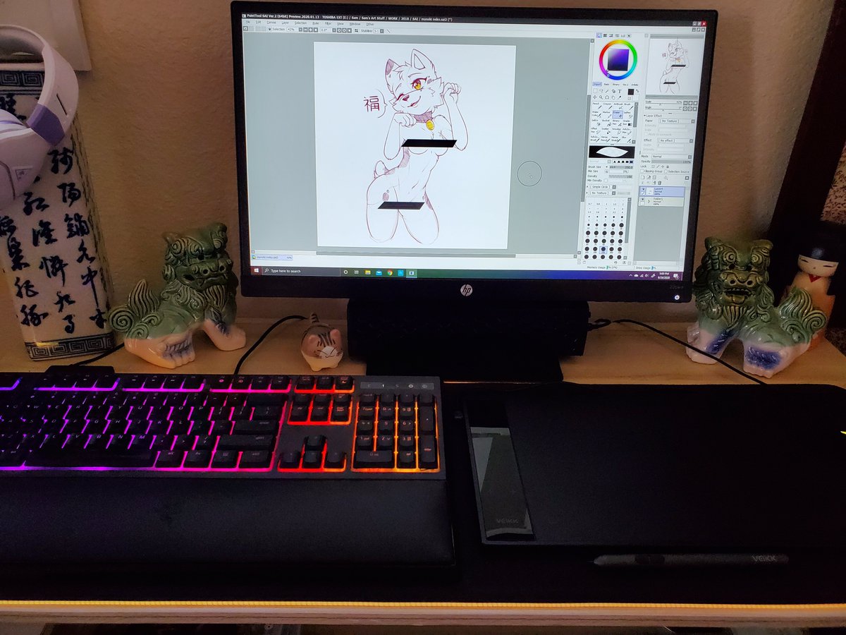 Samagram93's tweet image. Thank you all so much for 3000+ followers!! For that, I've decided to do a different kind of giveaway! I'm going to giving one lucky person a brand new Veikk A30 Pen Tablet!! All you have to do is:
⭐️Follow me!
⭐️Like and Retweet!
This will end Oct 2 @ 12pm MST!
Good Luck!! 😘