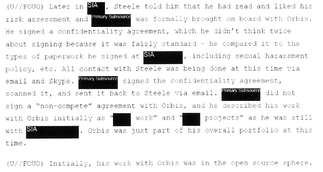 6/ the next paragraph appears to me to refer to 2006, 2007 or 2008. (2012 is a couple of pages later). More grooming by Steele with small assignments.