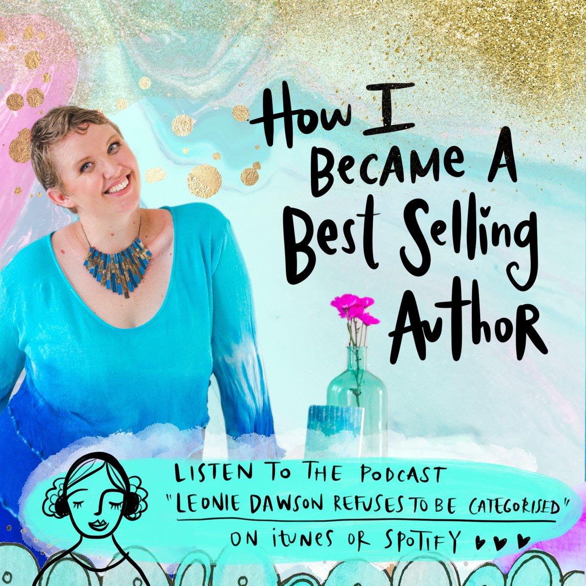 Today I want to talk about

I've sold over $1million in books How my books have been used by over 400'00 people My journey of becoming an author
AND!!!! This episode is recorded in my studio!

With a proper microphone!

Aren't you all just so spoilt?

leoniedawson.com/best-selling-a…