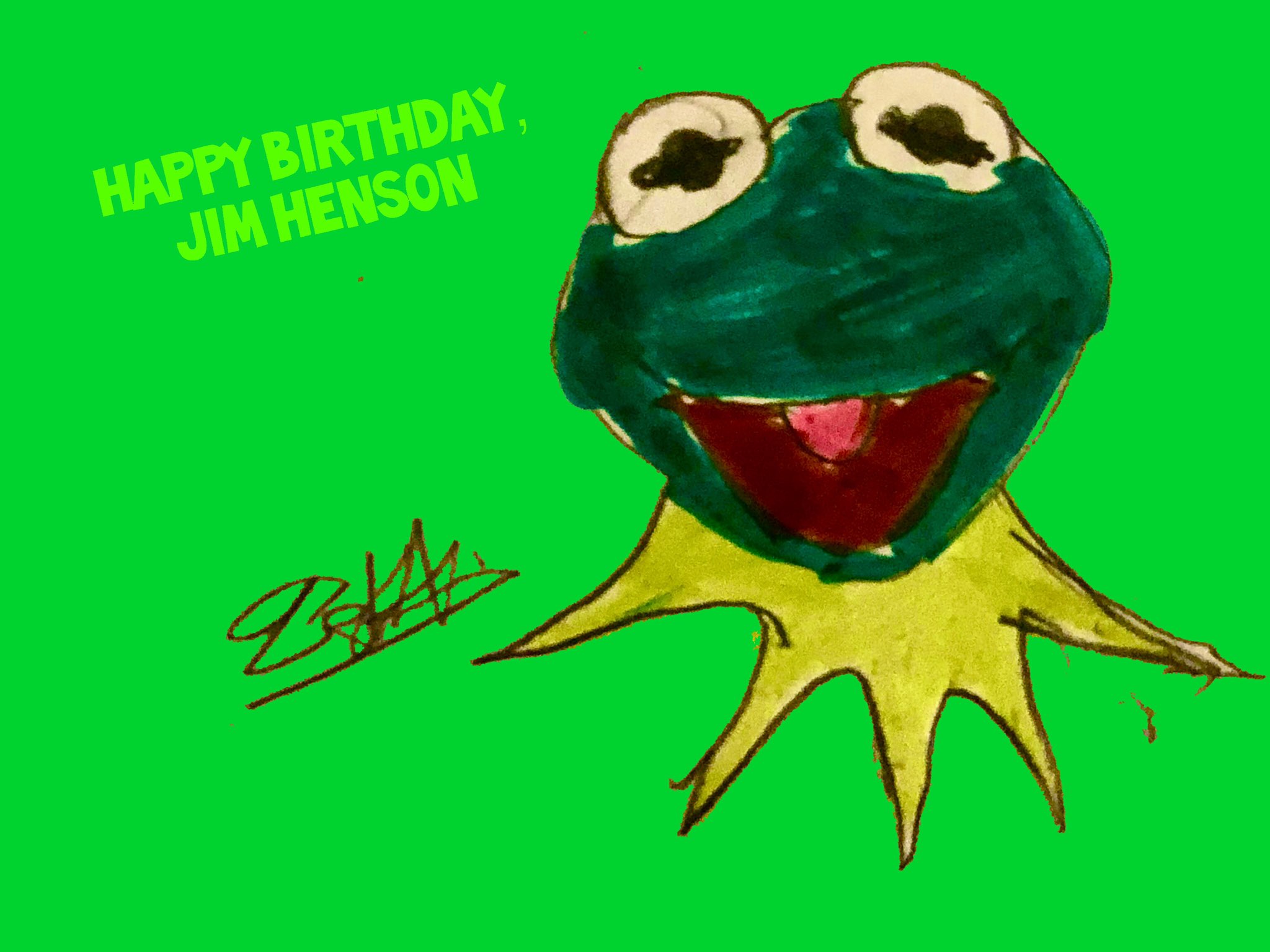 Happy Birthday, Jim Henson.  