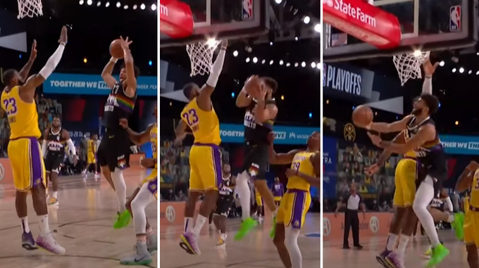 【影片】詹姆斯：想戰斧隔扣我？Murray空中思考人生後，變成拉桿上籃輕取兩分！-黑特籃球-NBA新聞影音圖片分享社區