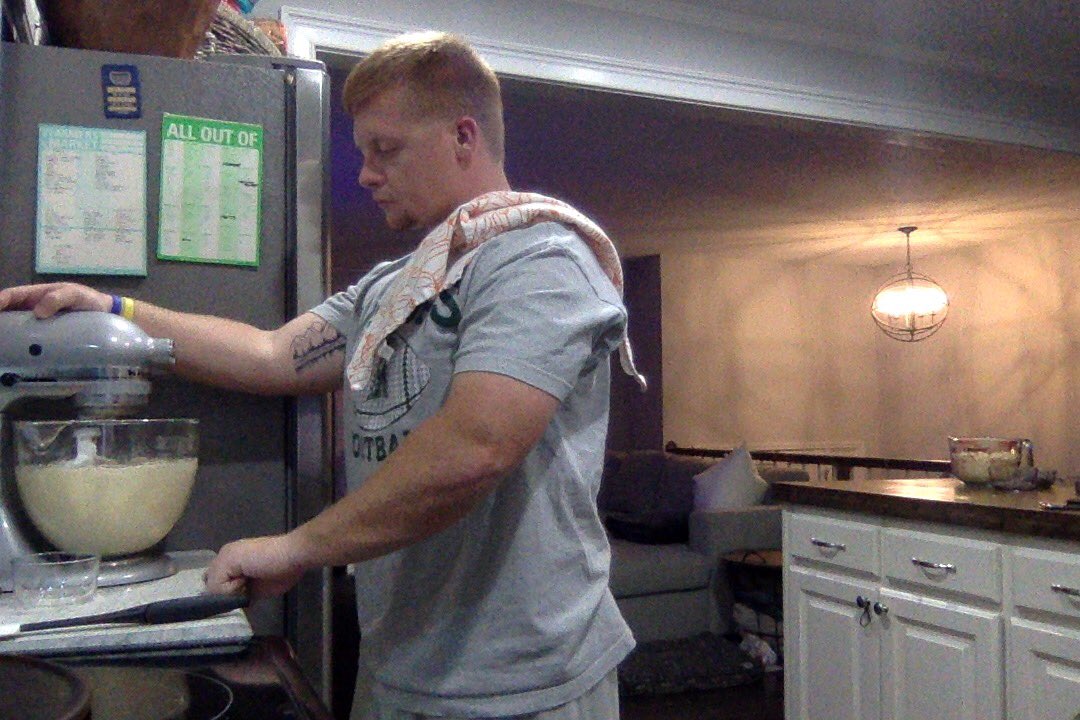 KellanyMathis's tweet photo. Thanks @Tinuiti for an awesome date night. Our bakery will be opening next year 😂 swipe to see our creations - and guess which pan is by @coachmathis62 🍪 🙃 #smoreos https://t.co/ZAbAIZRyUs