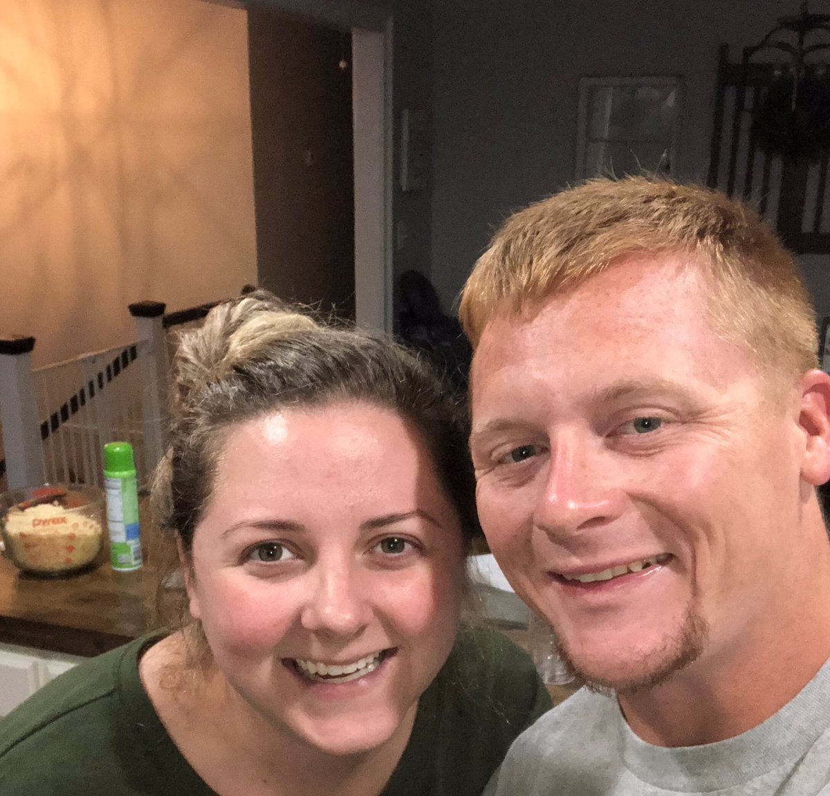 KellanyMathis's tweet photo. Thanks @Tinuiti for an awesome date night. Our bakery will be opening next year 😂 swipe to see our creations - and guess which pan is by @coachmathis62 🍪 🙃 #smoreos https://t.co/ZAbAIZRyUs