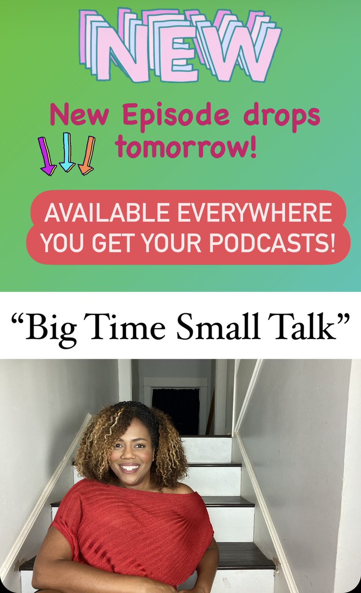 JodisBox's tweet photo. #BIgTimeSmallTalk #Podcast https://t.co/VRBOOHkhjE