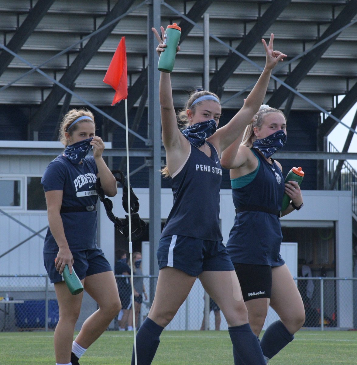 PennStateWSOC's tweet image. Couldn’t ask for a better day to train in Happy Valley! ✌️🦁⚽️😷