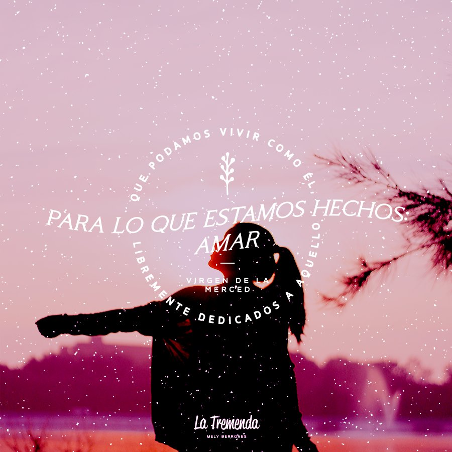 Que podamos vivir como Él, libremente dedicados a aquello para lo que estamos hecho: Amar. 💜
#BuenasNoches