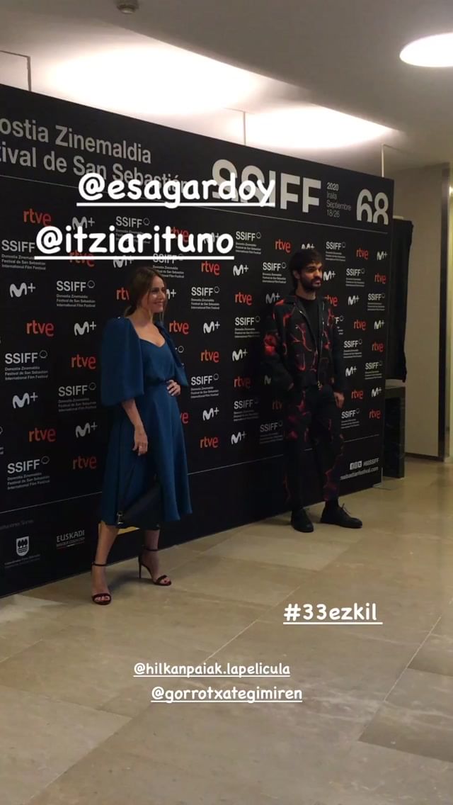 Itziar Ituño no festival de San Sebastián.
📸| @/gurutzeeizagirre via stories no instagram.