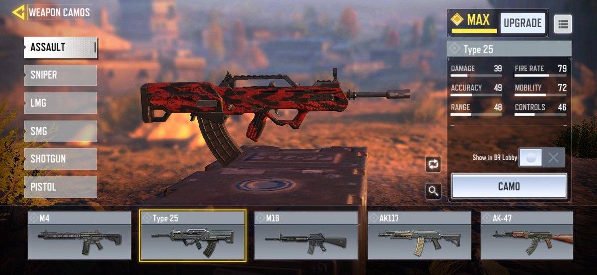 A very long thread of all of my max-level guns after almost 1 month of painstaking grinding.Gold & platinum may look shiny, but something about the color red makes me more attracted to it. #CoDモバイル #MAXLevel #RedSkins