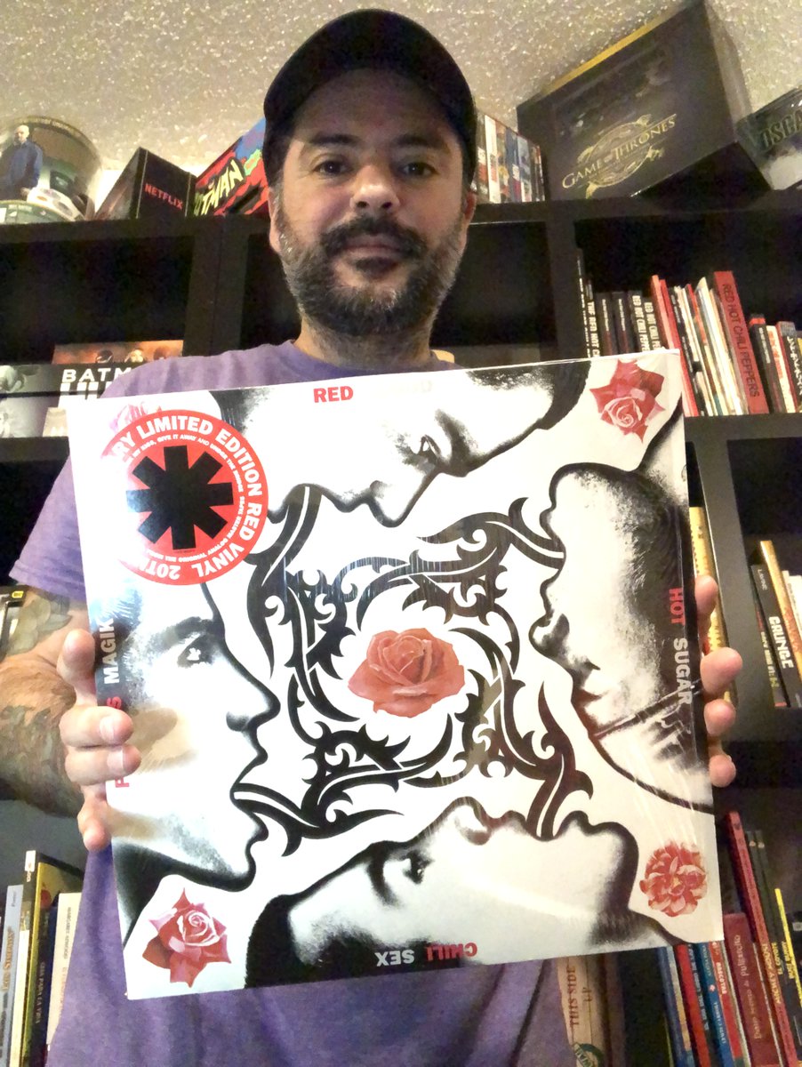 Hermosa edición 20 aniversario con los discos en color rojo  #BloodSugarSexMagik