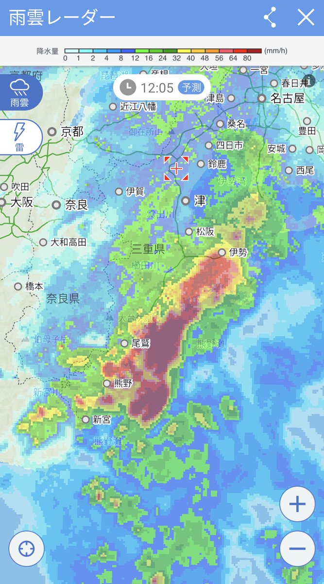 Mayumi S 三重県 の 大雨警戒情報 Yahoo 天気 災害 雨雲は北上してますので その他の地域でも気をつけましょう T Co Xj4w3hqc27