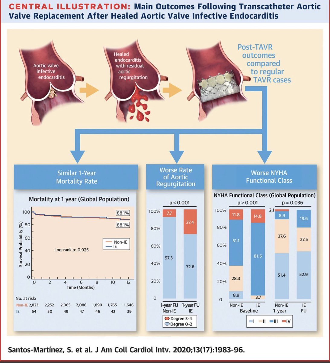 Very interesting!!! And now TAVR in Residual Lesions after Endocarditis!!! @drmerino75 @AlcantaraCardio @JGCardio @modanira @ozkr_millan @misamed @DraCardiopedia @MauroEchavPinto @jorgeachv @TAVRBot @Edwards_TAVR